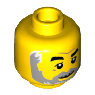 Lego hlava, žlutá (6224063)
